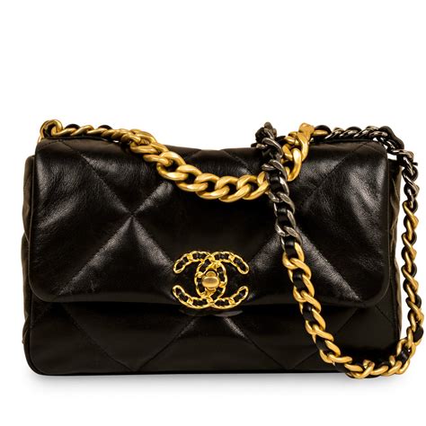 chanel small 19 flap bag|chanel 19 small price.